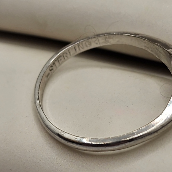 3 carat round brilliant diamond set in sterling silver. - Picture 3 of 8